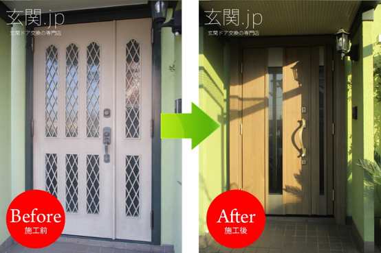 リフォーム玄関ドアの色 デザインの選び方 玄関 Jp